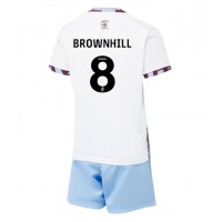 Burnley Josh Brownhill #8 Tredjedraktsett Barn 2024-25 Kortermet (+ Korte bukser)